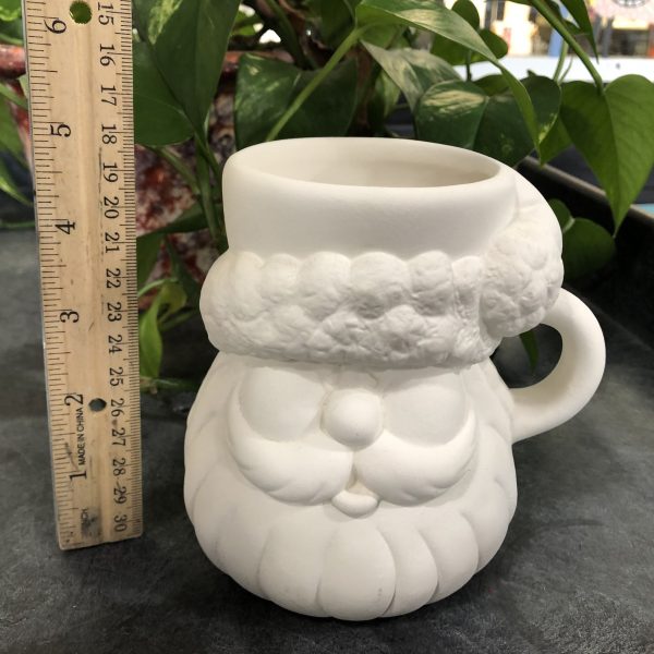 Santa Head Mug