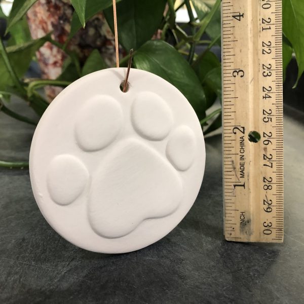 Paw Print Ornament