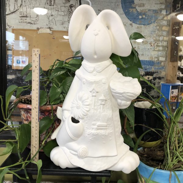 XL Bunny w/Spring Scene