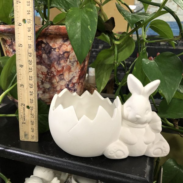 Bunny with Cracked Egg Votive